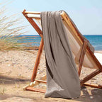 Πετσέτα Θαλάσσης Hauz French Terry 120X200 Anthracite